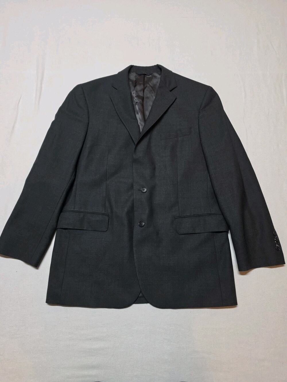Brooks Brothers 346 Men’s Blazer Size 42R Gray Stretch Wool 2-Button Sport Coat
